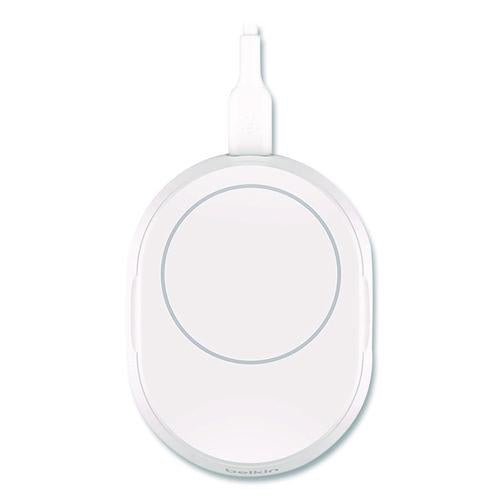 Image of BelkinÂ® BOOST CHARGE Pro Convertible Magnetic Wireless Charging Stand, Qi2 Wireless Charging, 15 W, White