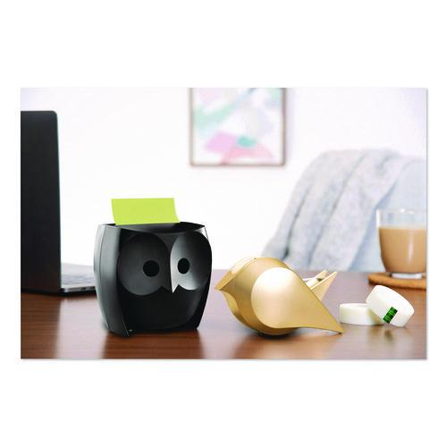 Image of Scotch® C48-BIRD-G Bird Desktop Tape Dispenser, 1" Core, Metallic Gold