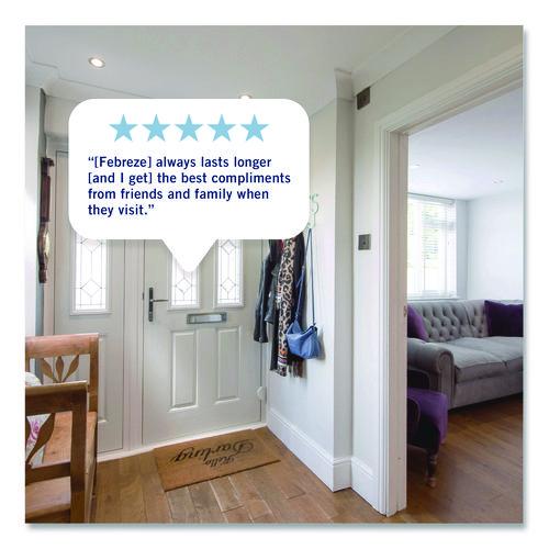 Image of Febreze® 4174 Air Freshener Warmer Starter Kit, Clear/White, with (2) Downy April Fresh Refills