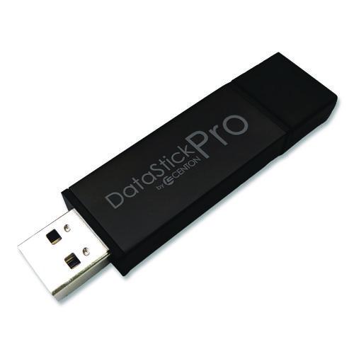 Image of Centon C1-U3P6-256G-5 DataStick Pro USB 3.0 Type A Flash Drive, 256 GB, Black, 5/Pack