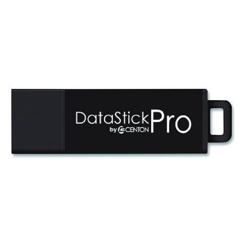 Image of Centon DataStick Pro USB 3.2 Type A Flash Drive, 32 GB, Black, 10/Pack