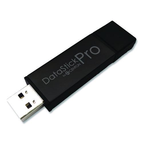 Image of Centon DataStick Pro USB 3.2 Type A Flash Drive, 32 GB, Black, 10/Pack