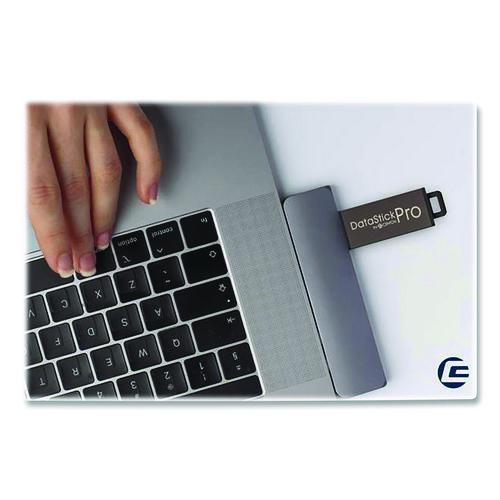 Image of Centon DataStick Pro USB 3.2 Type A Flash Drive, 32 GB, Black, 10/Pack
