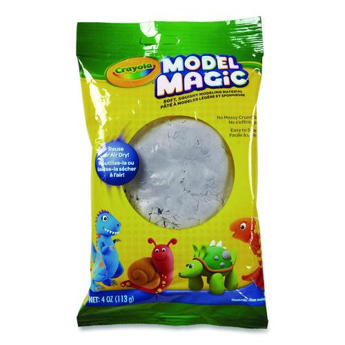 Image of Crayola® 57-4452 Model Magic Modeling Compound, Gray, 4 oz Pack
