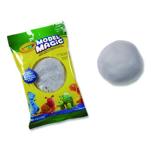Image of Crayola® 57-4452 Model Magic Modeling Compound, Gray, 4 oz Pack