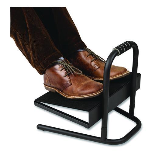 Image of Mind Reader FTHEIGHT-BLK Adjustable Height Tilt Foot Rest, 14.25 x 15 d x 14.5 h, Black