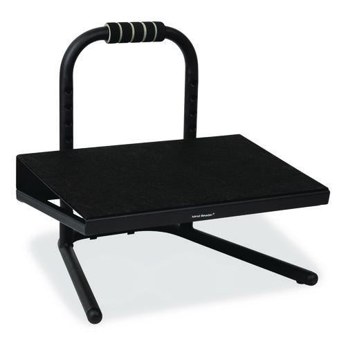 Image of Mind Reader FTHEIGHT-BLK Adjustable Height Tilt Foot Rest, 14.25 x 15 d x 14.5 h, Black