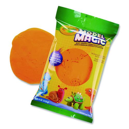Image of Crayola® 57-4436 Model Magic Modeling Compound, Orange, 4 oz Pack