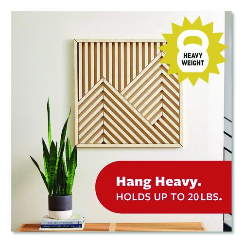 Image of Command Picture Hanging Strips, X-Large, Removable, Holds up to 20 lbs per 4 Pairs, 8 Pairs/Pack