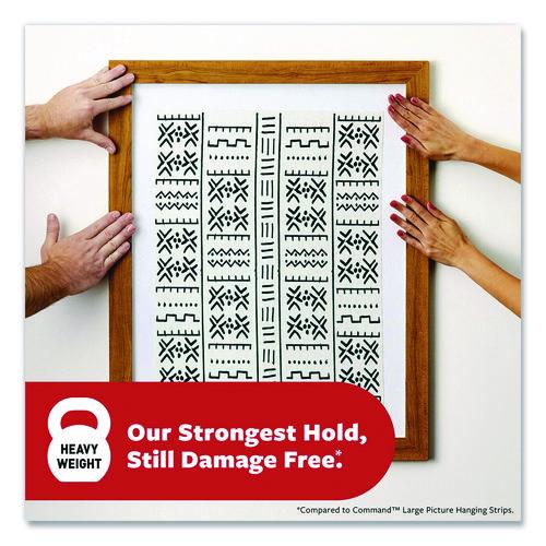 Image of Command Picture Hanging Strips, X-Large, Removable, Holds up to 20 lbs per 4 Pairs, 8 Pairs/Pack