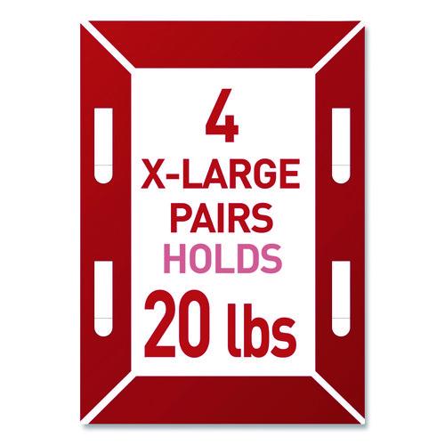 Image of Command Picture Hanging Strips, X-Large, Removable, Holds up to 20 lbs per 4 Pairs, 8 Pairs/Pack