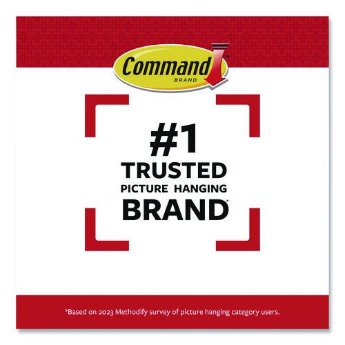 Image of Command Picture Hanging Strips, X-Large, Removable, Holds up to 20 lbs per 4 Pairs, 8 Pairs/Pack