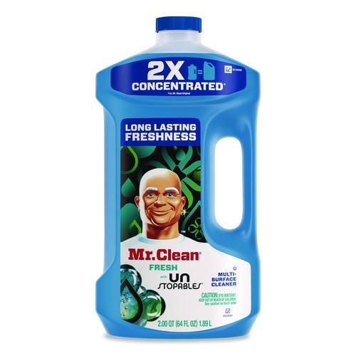 Image of Mr. CleanÂ® Mr. Clean Multipurpose Cleaning Solution, Unstopables Fresh Scent, 64 oz Bottle