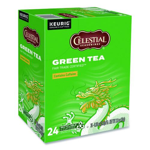 Image of Celestial Seasonings® 5000330010 Green Tea K-Cups, 96/carton