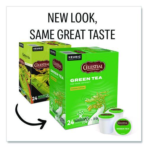 Image of Celestial Seasonings® 5000330010 Green Tea K-Cups, 96/carton