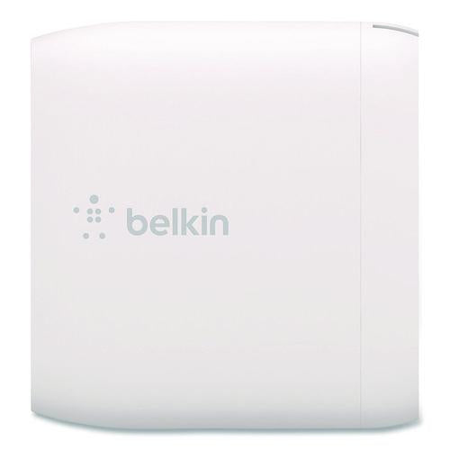 Image of Belkin® WCB002DQWH BOOST CHARGE Dual USB-A Wall Charger, White