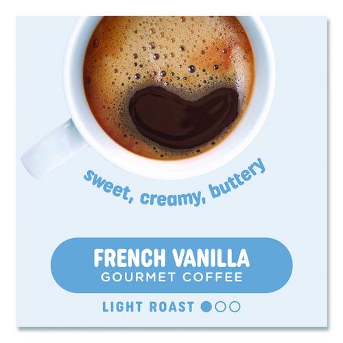 Image of Pick Me Up Provisions PM62434CT French Vanilla Coffee K-Cups, 96/Carton