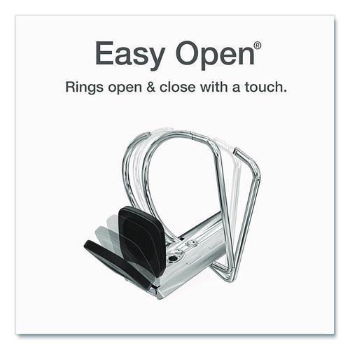 Image of Cardinal® 10330 Premier Easy Open Clearvue Locking Slant-D Ring Binder, 3 Rings, 3" Capacity, 11 X 8.5, White
