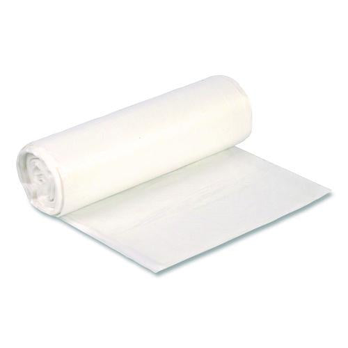 Image of Boardwalk® Z4833LNKR01 High-Density Can Liners, 16 gal, 8 mic, 24 x 33, Natural, Perforated Roll, 1,000/Carton