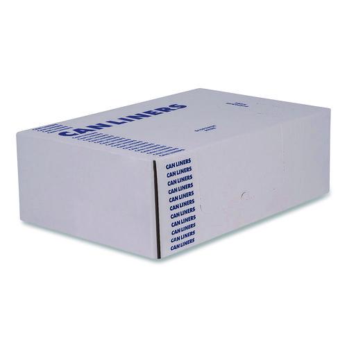 Image of Boardwalk® Z4833LNKR01 High-Density Can Liners, 16 gal, 8 mic, 24 x 33, Natural, Perforated Roll, 1,000/Carton