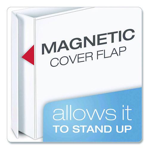 Image of Cardinal® 43130 Freestand Easy Open Locking Slant-D Ring Binder, 3 Rings, 3" Capacity, 11 X 8.5, White