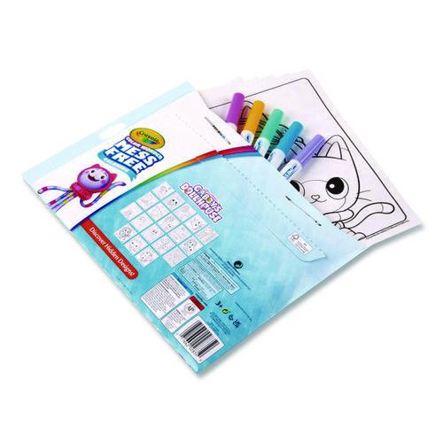 Image of Crayola® 75-2835 Gabby's Dollhouse Color Wonder Kit, Includes Five Markers, Ages 3 and Up, 18 Pages