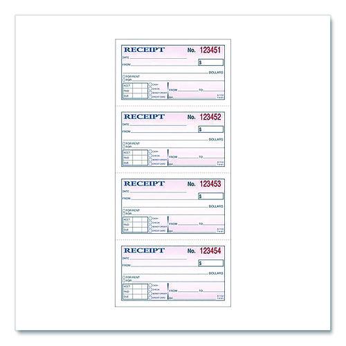 Image of Adams® DC1152 Money/Rent Receipt Book, Two-Part Carbonless, 4.75 x 2.75, 200 Forms Total