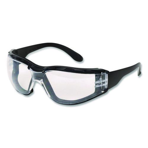 Image of Bouton® 250-01-F020 Zenon Z12 Polycarbonate Safety Glasses, Frameless, Clear Single Anti-Fog Lens