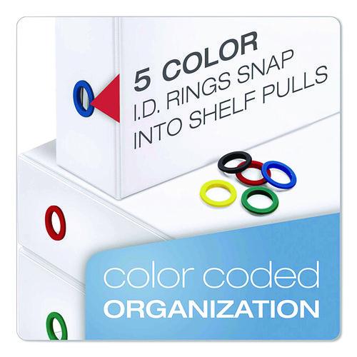 Image of Cardinal® 43150 Freestand Easy Open Locking Slant-D Ring Binder, 3 Rings, 5" Capacity, 11 X 8.5, White