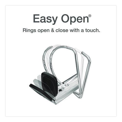 Image of Cardinal® 43150 Freestand Easy Open Locking Slant-D Ring Binder, 3 Rings, 5" Capacity, 11 X 8.5, White