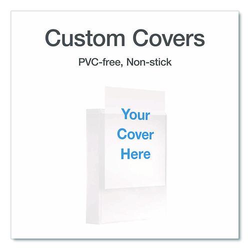 Image of Cardinal® 26310 XtraLife ClearVue Non-Stick Slant-D Ring Binder, 3 Rings, 1.5" Capacity, 11 x 8.5, White