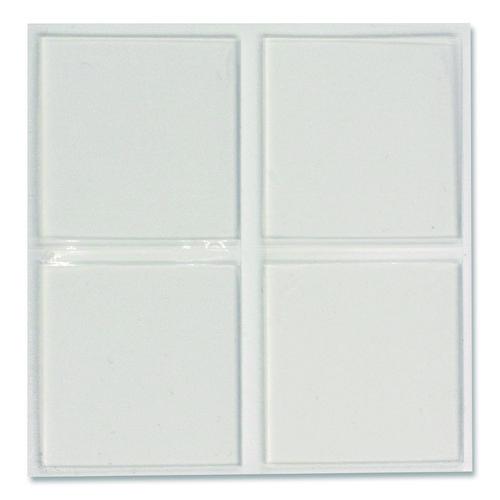 Image of Gorilla® 6067202 Tough and Clear Double-Sided Mounting Tape Squares, Permanent, Holds Up to 0.58 lb, 1" x 1", Clear, 24/Pack