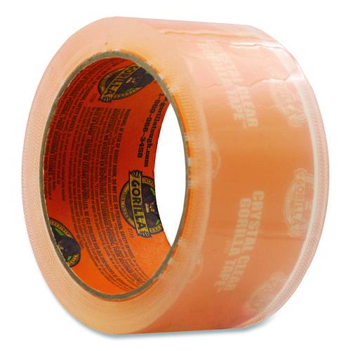 Image of Gorilla® 6060002 Crystal Clear Tape, 3" Core, 1.88" x 18 yds