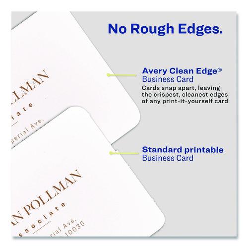 Image of Avery® 35702 Clean Edge Square Cards, Inkjet, 2.5 x 2.5, 9 Cards/Sheet, 20 Sheets/Pack