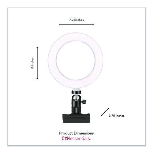 Image of OTM Essentials COB-A1B.1 Universal Ring Light, 6" dia, Black