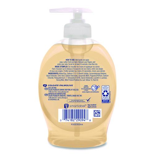 Image of Softsoap® US04965ACT Liquid Hand Soap Pumps, Milk and Honey Scent, 7.5 oz, 6/Carton