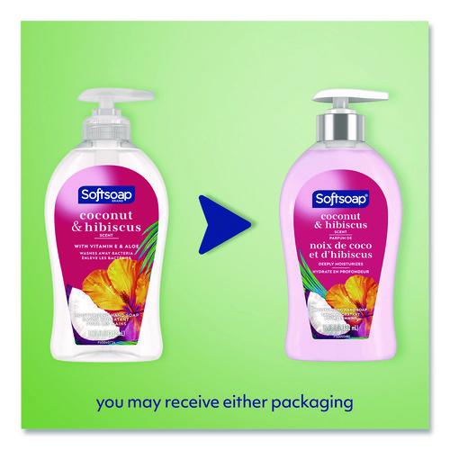 Image of Softsoap® US07157A Liquid Hand Soap Pump, Coconut and Hibiscus Scent, 11.25 oz