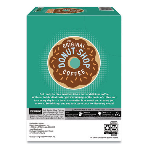 Image of The Original Donut Shop® 5000341140 Decaf Coffee K-Cups, 0.39 oz, 22/Box