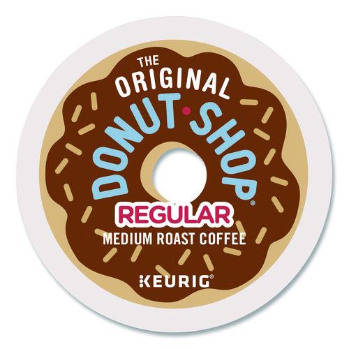 Image of The Original Donut Shop® 5000356558 Donut Shop Coffee K-Cups, Regular, 0.39 oz, 48/Box