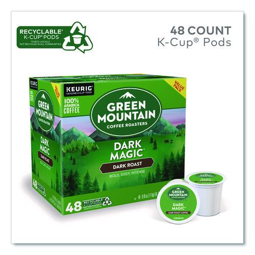 Image of Green Mountain Coffee® 5000356566 Dark Magic Extra Bold Coffee K-Cups, 0.4 oz, 48/Box