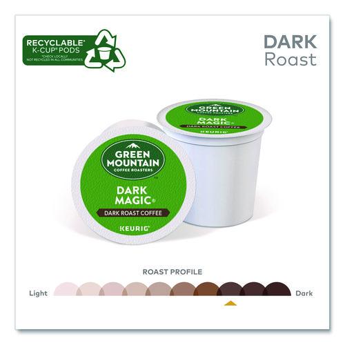 Image of Green Mountain Coffee® 5000356566 Dark Magic Extra Bold Coffee K-Cups, 0.4 oz, 48/Box