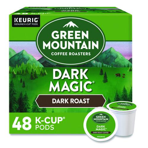 Image of Green Mountain Coffee® 5000356566 Dark Magic Extra Bold Coffee K-Cups, 0.4 oz, 48/Box