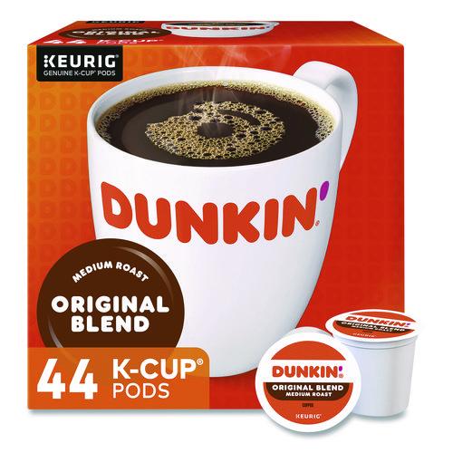 Image of Dunkin'® 5000380570 K-Cup Pods, Original Blend, 0.37 oz, 44/Box