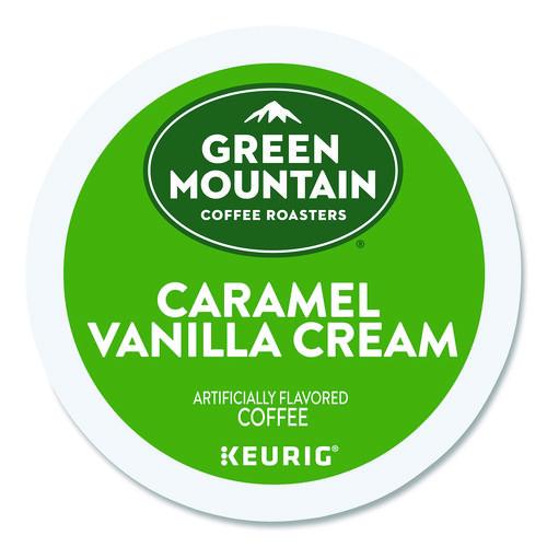 Image of Green Mountain Coffee® 5000356568 Caramel Vanilla Cream Coffee K-Cups, 0.33 oz, 48/Box