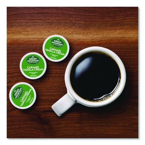 Image of Green Mountain Coffee® 5000356568 Caramel Vanilla Cream Coffee K-Cups, 0.33 oz, 48/Box