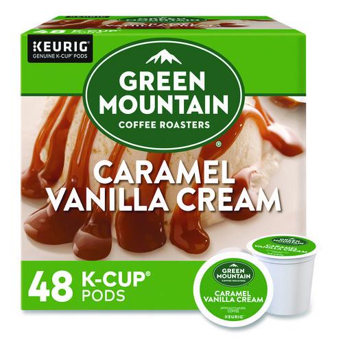 Image of Green Mountain Coffee® 5000356568 Caramel Vanilla Cream Coffee K-Cups, 0.33 oz, 48/Box