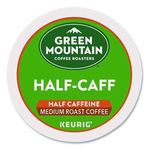 Image of Green Mountain Coffee® 5000355611 Half-Caff Coffee K-Cups, 0.33 oz, 48/Box