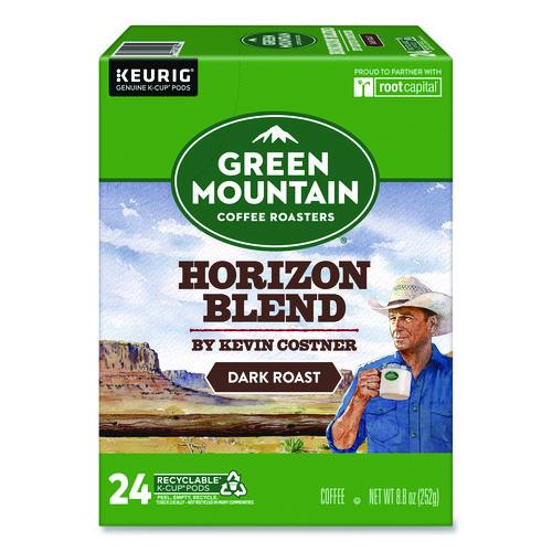 Image of Green Mountain Coffee® 5000379575 Horizon Blend by Kevin Costner Coffee K-Cups, 0.37 oz, 24/Box