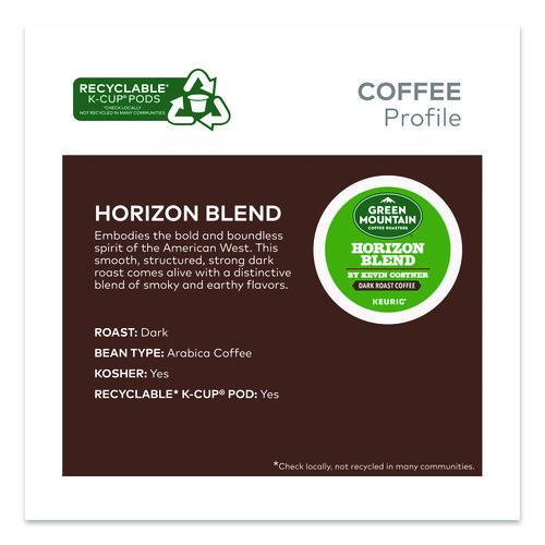 Image of Green Mountain Coffee® 5000379575 Horizon Blend by Kevin Costner Coffee K-Cups, 0.37 oz, 24/Box