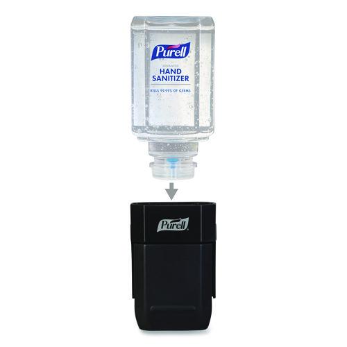 Image of PURELL® 4424-D6 ES1 Hand Sanitizer Dispenser Starter Kit, 450 mL, 3.12 x 5.88 x 5.81, Graphite